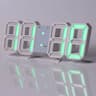 Digital Wall Clock LED Wall Clock Digital Alarm Clock Bedroom Decor Clock Remote Control Clock 12