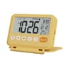 Digital LCD Travel Alarm Clock Thermometer Calendar Portable Folding Desk Clock 2