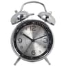 Silent Alarm Clock Analog Desk Clock Vintage Iron Quartz Kids Bedside Clock With Glow In The Dark H 2