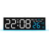 Smart LED Digital Alarm Clock With Ambient Light Temperature Display And Bedside Night Light 1