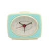 Nordic Alarm Clock Silent Analog Battery Powered Desk Clock With Glow In The Dark Hands For Bedroom 0