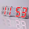Modern Digital Wall Clock LED Alarm Clock USB Powered Clock With Time Date Temperature Display 3