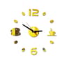 DIY Digital Wall Clock Modern Home Decor Large Wall Clock Sticker For Kitchen Living Room 0
