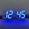 LED Wall Clock Digital Alarm Clock Modern Decorative Desktop And Wall Mounted Clock For Living Room 0
