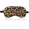 Blackout Sleep Mask With Adjustable Strap Cute Leopard Print Eye Cover 3