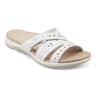Women Orthopedic Hook And Loop Flat Sandals Round Toe Hollow Out Summer Comfort Shoes 2