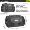 Waterproof Motorcycle Travel Luggage Bag 19L To 80L Expandable Tail Rack Bag 5