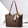 Checkerboard Tote Bag For Women Crossbody Shoulder Handbag 0