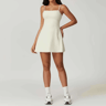 Women Breathable Tennis Dress With Removable Padding For Yoga And Activewear 0