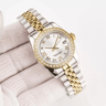Luxury Womens Automatic Mechanical Watch Sapphire Crystal Stainless Steel Diamond Accent 1