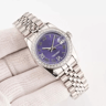 Luxury Womens Automatic Mechanical Watch Sapphire Crystal Stainless Steel Diamond Accent 0
