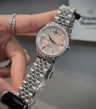 Luxury Diamond Accent Women Quartz Watch Elegant Designer Style Wristwatch 1
