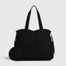 Large Capacity Gym Bag Yoga Tote With Detachable Round Purse 4