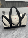Embroidered Canvas Travel Bag Large Capacity Shoulder Crossbody Bag For Men And Women 0