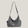 Unisex Small Square Crossbody Bag Large Capacity Commuter Shoulder Bag 0