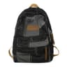Washed Denim Laptop Backpack For Women Large Capacity College Travel Bag 1