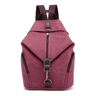 Women Canvas Casual Backpack Large Capacity Shoulder Bag For School Travel Daily Carry 4