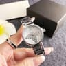 Luxury Ceramic Diamond Quartz Watch For Women Vintage Casual Style 2