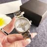 Luxury Ceramic Diamond Quartz Watch For Women Vintage Casual Style 1