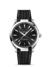 Mens Stainless Steel Quartz Watch Sapphire Glass Six Hand Dial Seamaster Style 1