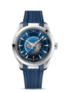 Mens Stainless Steel Quartz Watch Sapphire Glass Six Hand Dial Seamaster Style 3