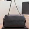 Quilted Cowhide Chain Shoulder Bag For Women Large Capacity Flap Messenger Purse 4