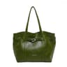 Beige Extra Large Women Tote Bag With Turn Down Pockets And String Closure 0