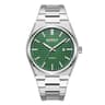 Men Quartz Watch Stainless Steel Waterproof Calendar Watch 2