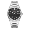 Men Quartz Watch Stainless Steel Waterproof Calendar Watch 0