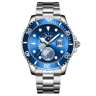 Steel Band Business Sports Watch For Men Quartz Waterproof Wristwatch 1