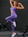Seamless Yoga Set High Waist Leggings Sports Bra 3