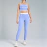 Women Yoga Set Sports Bra High Waist Leggings Activewear 3