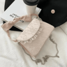 Lace Bow Girls Shoulder Bag PU Crossbody Princess Bag 0