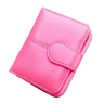 Compact PU Leather Coin Purse Wallet Zipper Passport Holder For Men 5