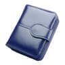 Compact PU Leather Coin Purse Wallet Zipper Passport Holder For Men 0