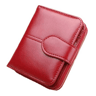 Compact PU Leather Coin Purse Wallet Zipper Passport Holder For Men 3