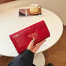 Stylish Versatile Clutch Bag For Women Long Wallet Coin Purse 0