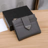 Saffiano Triangle Wallet For Women Coin Purse Card Holder With Key Holder 2