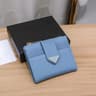 Saffiano Triangle Wallet For Women Coin Purse Card Holder With Key Holder 5