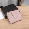 Saffiano Triangle Wallet For Women Coin Purse Card Holder With Key Holder 6