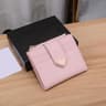 Saffiano Triangle Wallet For Women Coin Purse Card Holder With Key Holder 3