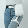 Women Leather Waist Leg Bag Motorcycle Thigh Fanny Pack For Outdoor Travel 3