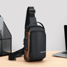 Mens Anti Theft Chest Bag Lightweight Travel Sling Bag With Password Lock 1