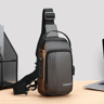 Mens Anti Theft Chest Bag Lightweight Travel Sling Bag With Password Lock 3