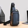 Mens Anti Theft Chest Bag Lightweight Travel Sling Bag With Password Lock 2