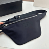 Unisex Nylon Waist Bag Crossbody Fanny Pack With Zipper 2