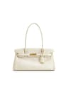 Compact Underarm Shoulder Bag With Handheld Design And Modern Stick Bag Accent 0