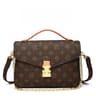 Vintage Floral Crossbody Shoulder Bag For Women Elegant Everyday Handbag 0