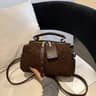 Crossbody Pillow Bag With Matte Finish Lightweight Boston Shoulder Handbag 4