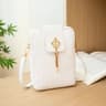 Womens Embossed Crossbody Bag Casual Everyday Shoulder Handbag 4
